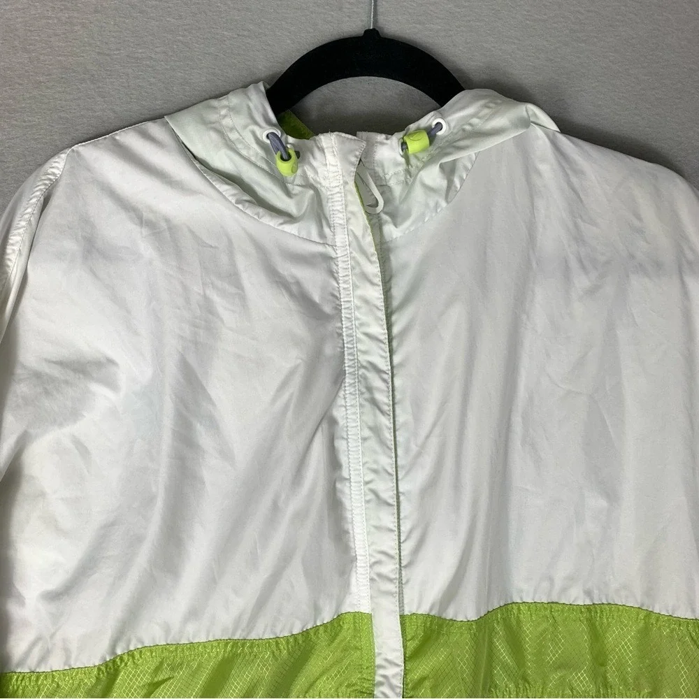 Vintage Nike Windbreaker Jacket Mens 2XL Full Zip Up Hooded Multicolor 90s